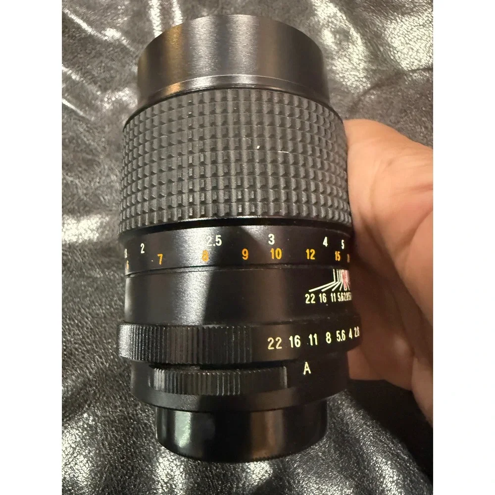 Sears Auto 135mm f2.8 Telephoto Prime Lens with Case‎ Made in Japan Vintage